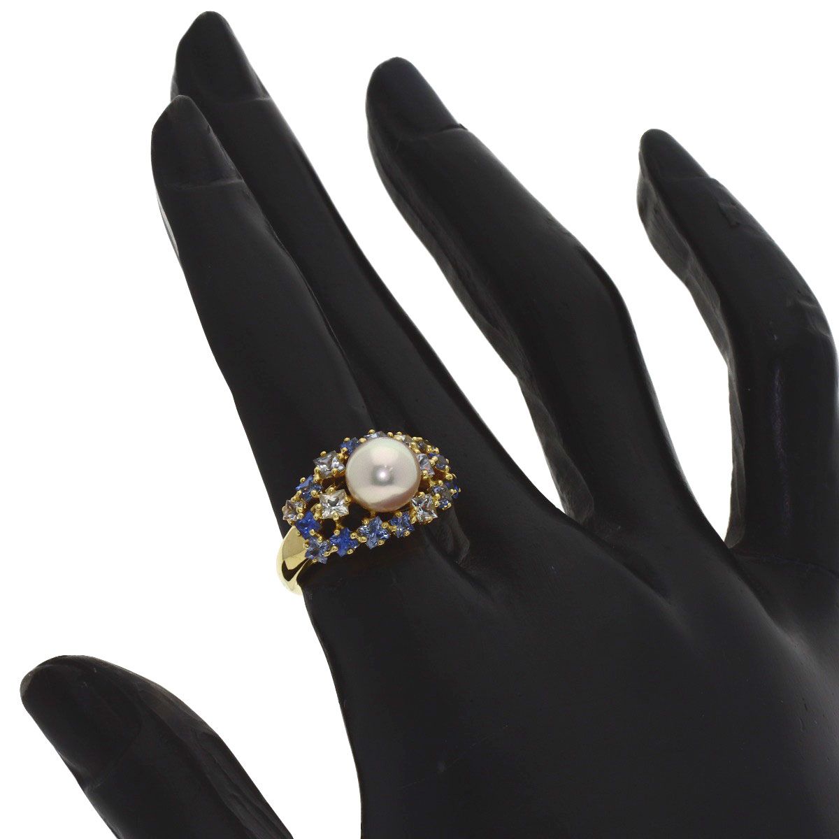 TASAKI タサキ パール 真珠 リング・指輪 K18YG レディース [中古