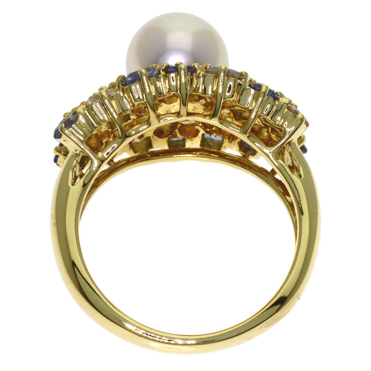 TASAKI タサキ パール 真珠 リング・指輪 K18YG レディース [中古