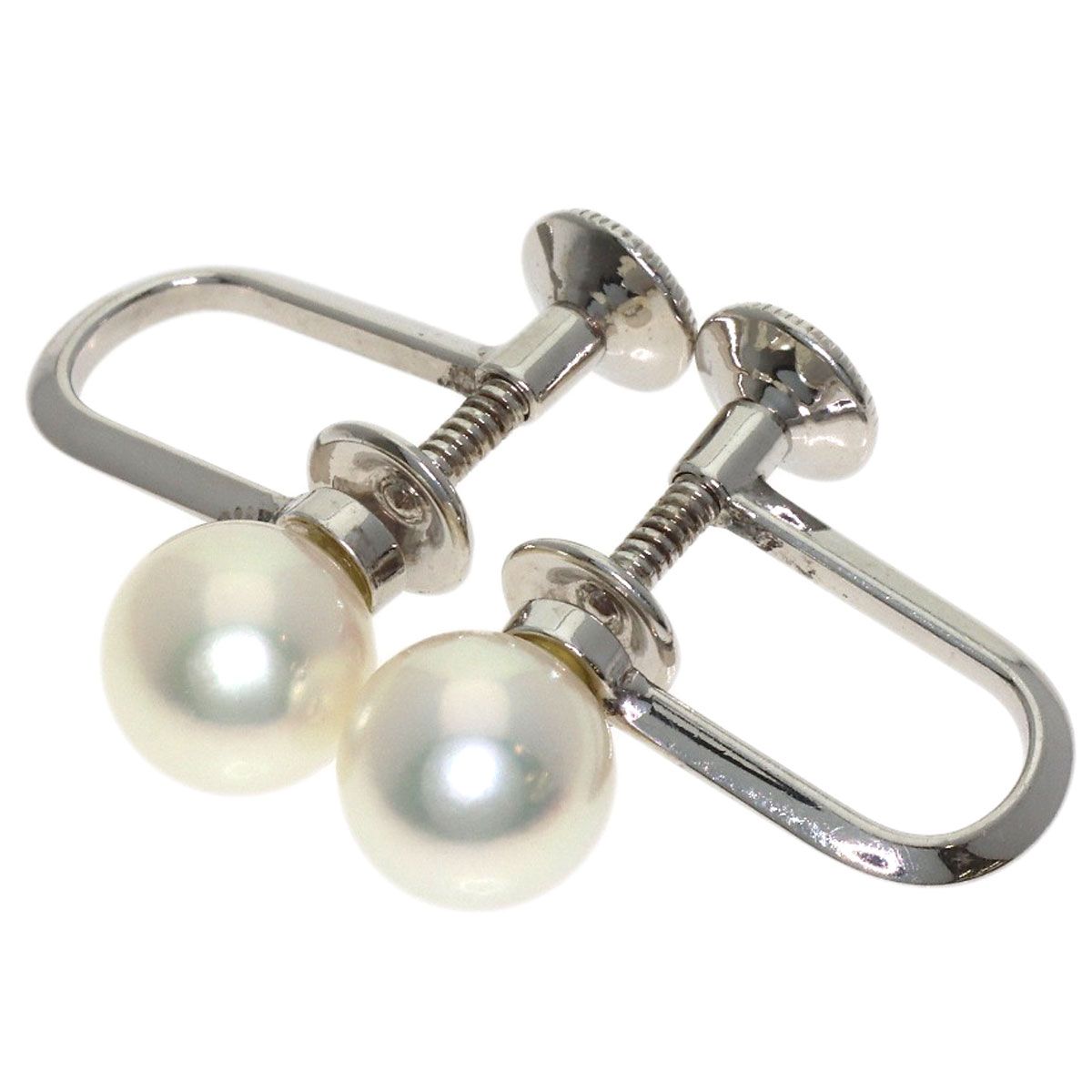 MIKIMOTO ミキモト パール 真珠 イヤリングセット ネックレス K14WG