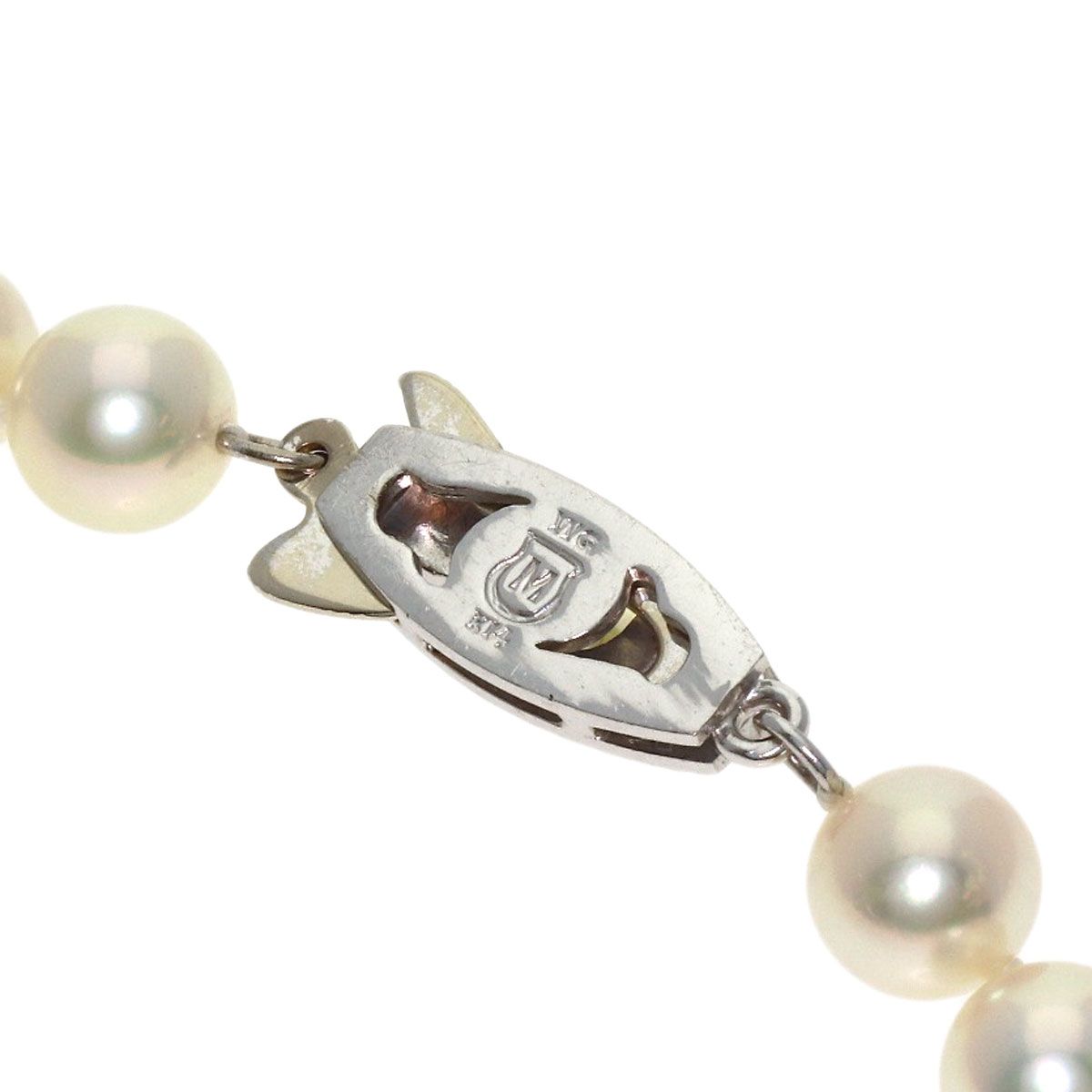 MIKIMOTO ミキモト パール 真珠 イヤリングセット ネックレス K14WG