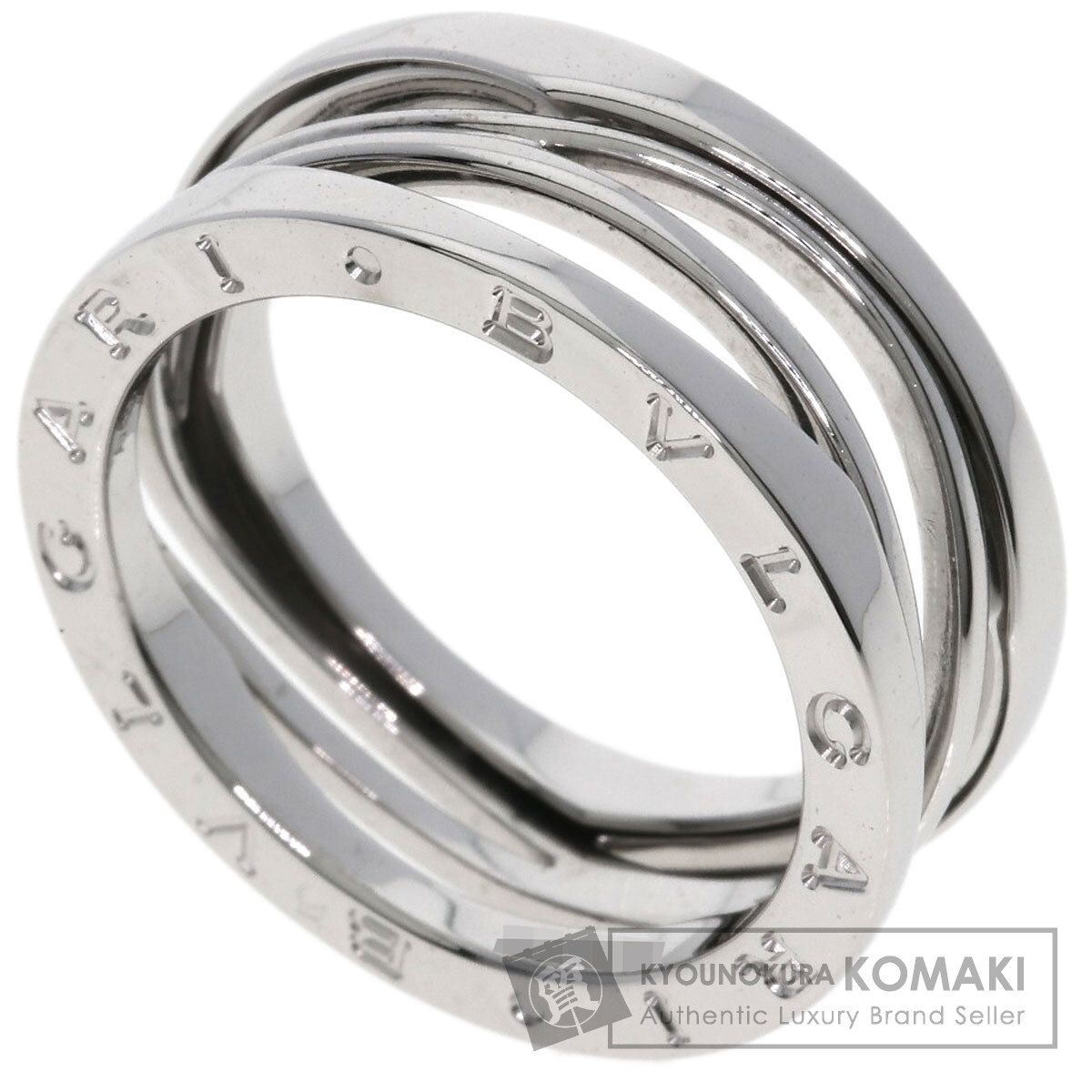 BVLGARI ブルガリ B-zero1 ビーゼロワン レジェンド 3バンド #60 リング・指輪 K18WG レディース [中古]