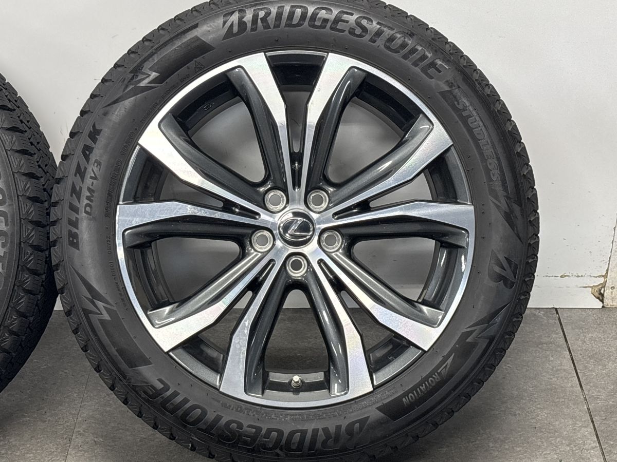 スタッドレス】レクサス RX バージョンL 純正 20in 8.0J +30 PCD114.3