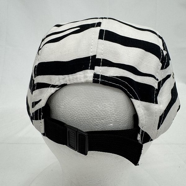 Supreme/シュプリーム【22AW】Washed Chino Twill Camp Cap Zebra