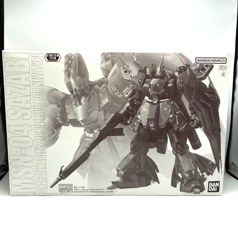 MG 1/100 ver.ka νガンダム　サザビー　超メルカリ市中限定出品 中古】ｶﾞﾝﾀﾞﾑ）ﾊﾞﾝﾀﾞｲ MG 1/100 ｻｻﾞﾋﾞｰ Ver.Ka ﾒｶﾆｶﾙｸﾘｱ 未組立品[13