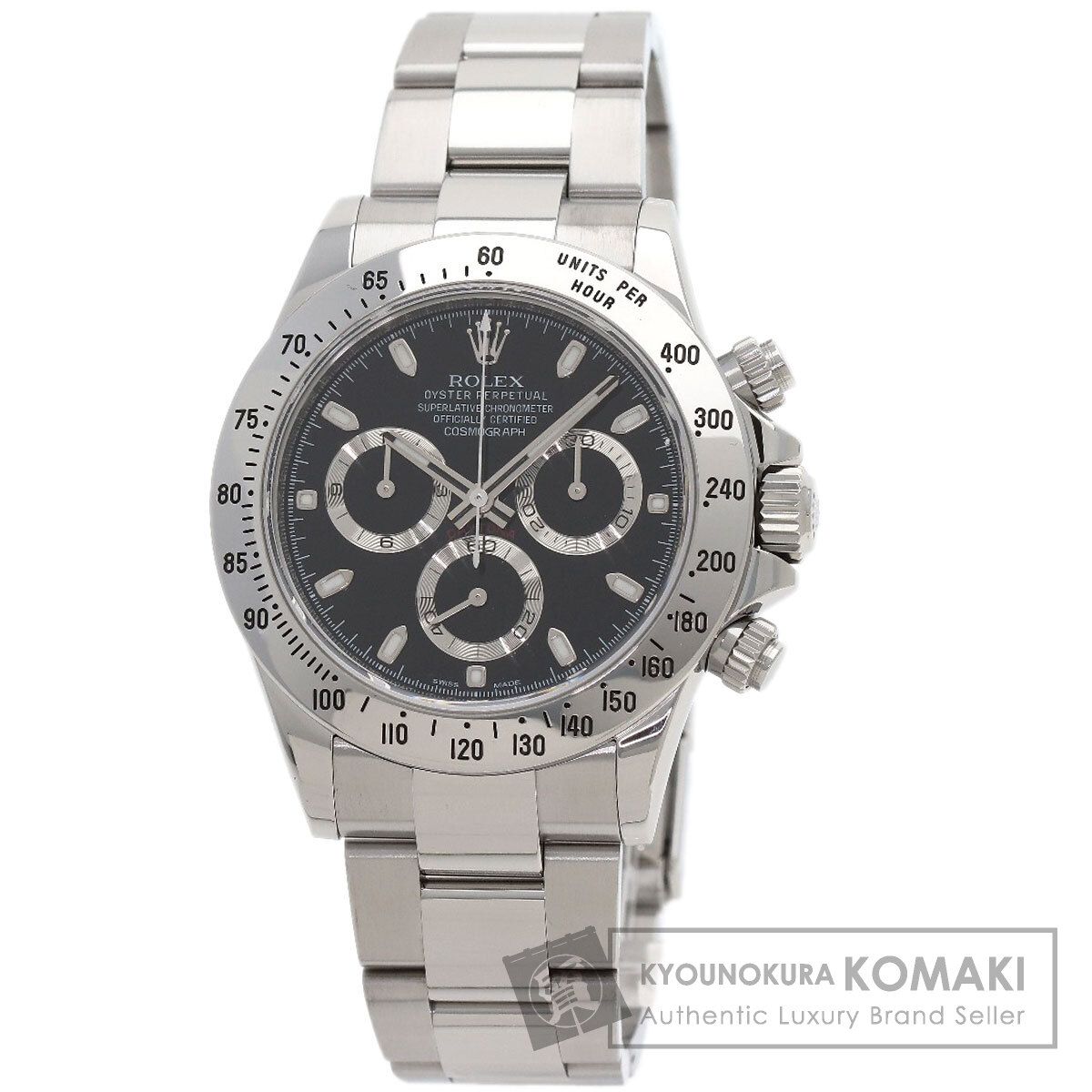 ROLEX ロレックス 116520 コスモグラフ デイトナ 腕時計 SS SS メンズ [中古]