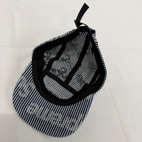 Supreme/シュプリーム【24SS】Denim Camp Cap Stripe/デニム キャンプ