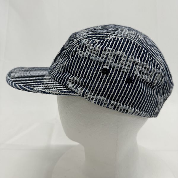 Supreme/シュプリーム【24SS】Denim Camp Cap Stripe/デニム キャンプ