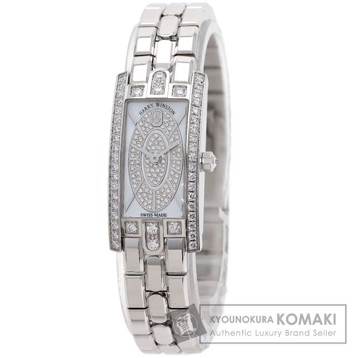 HARRY WINSTON ハリーウィンストン AVCQHM16WW053 アヴェニューCミニ