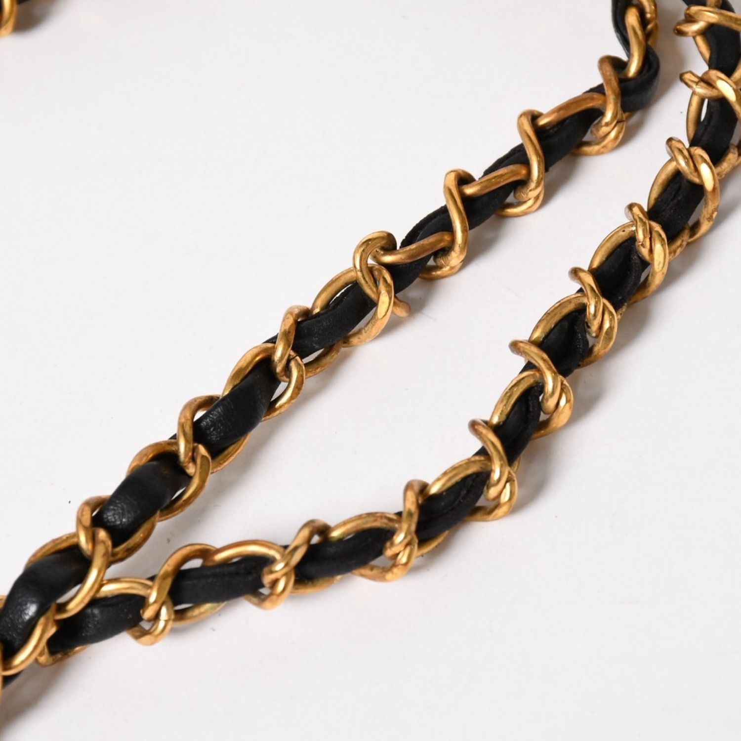 CHANEL シャネル Sフラップ Wチェーンショルダーバッグ 4番台 ココ