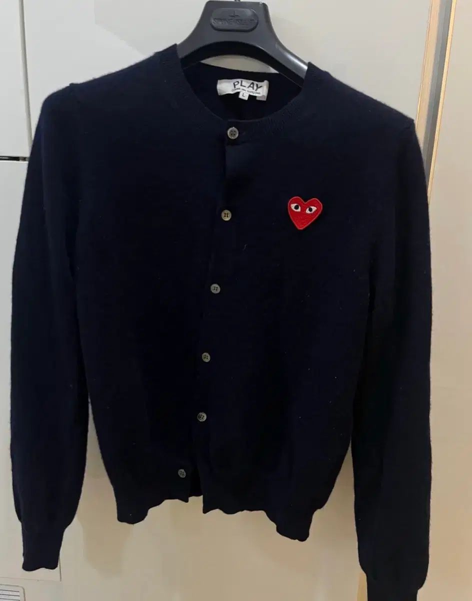 24fw コム・デ・ギャルソン レディース ネイビー カーディガン L 27,330円