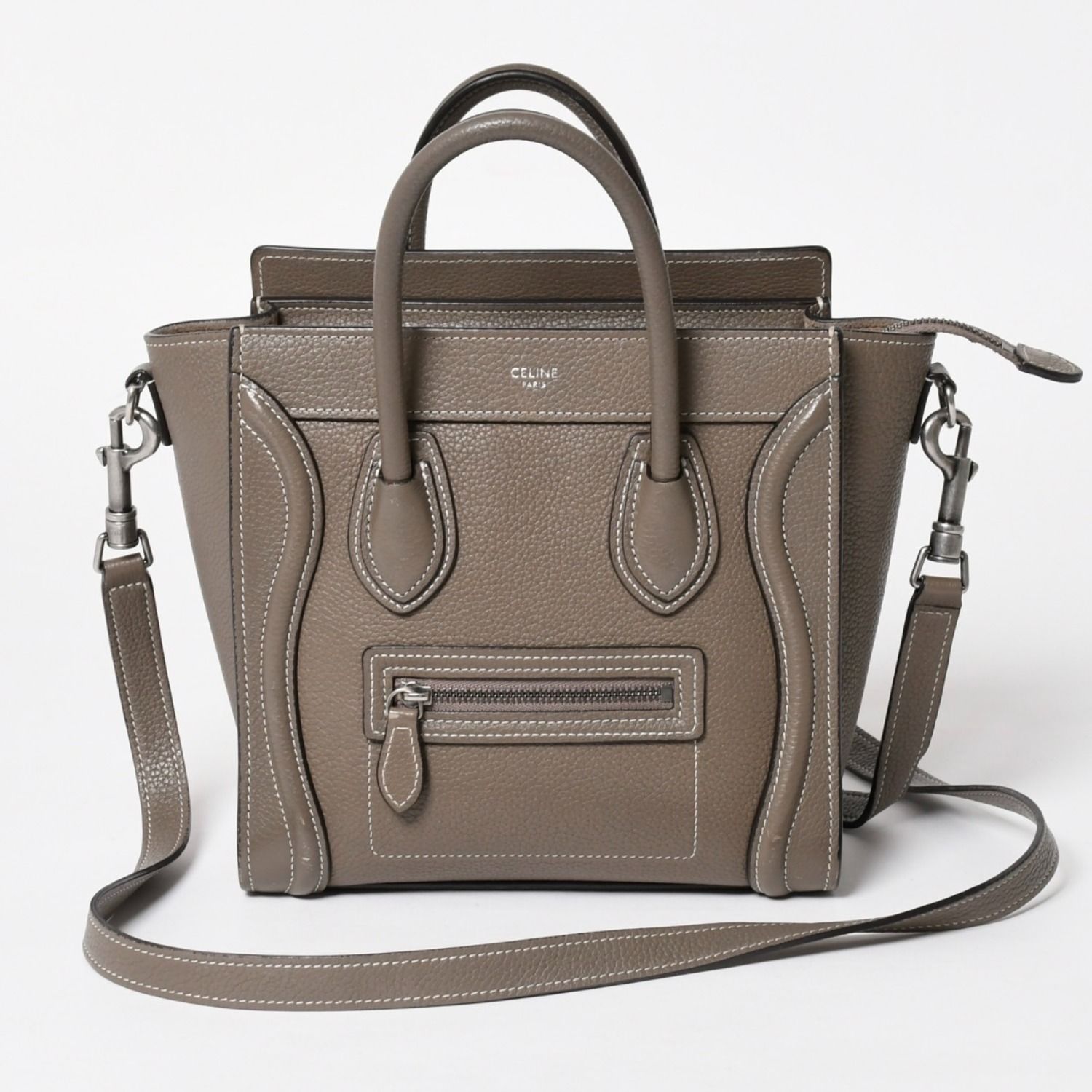 CELINE セリーヌ ラゲージ ナノ 2WAY ハンドバッグ ショルダーバッグ