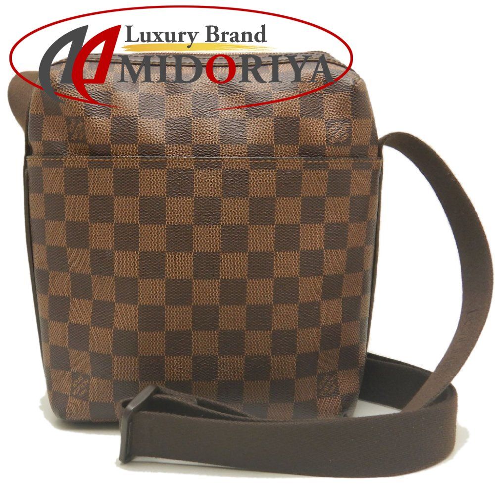 LOUIS VUITTON ルイヴィトン ダミエ トロターボブール N41135 ショルダーバッグ エベヌ レディース /254018【中古】