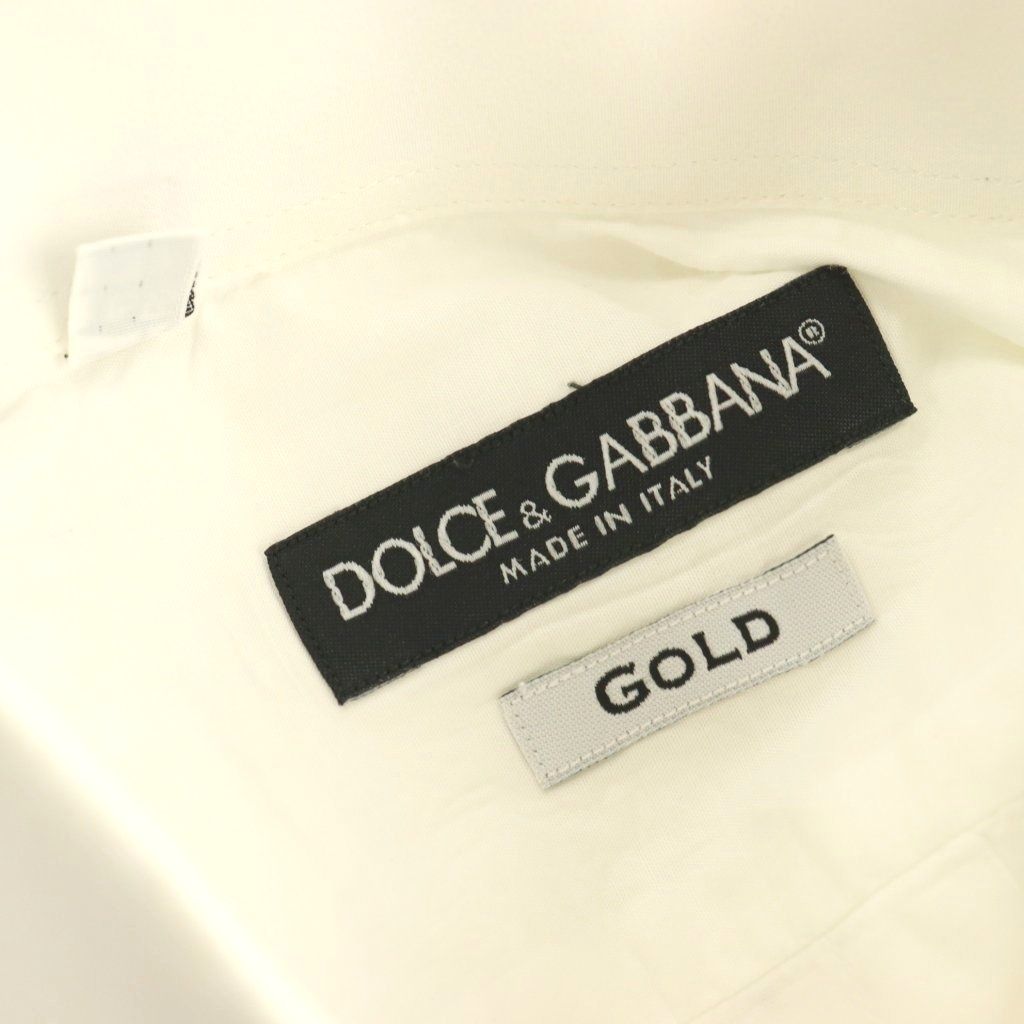 ドルチェ&ガッバーナ ドルガバ DOLCE&GABBANA GOLD シャツ 長袖