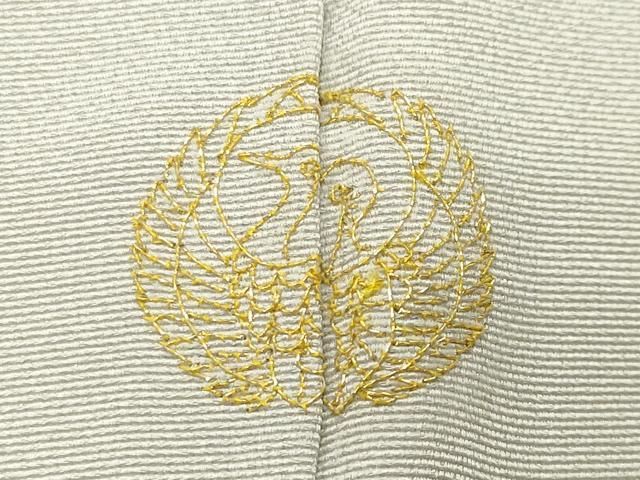 平和屋着物○訪問着 駒刺繍 扇面花文 金彩 正絹 逸品 CABI1063gh