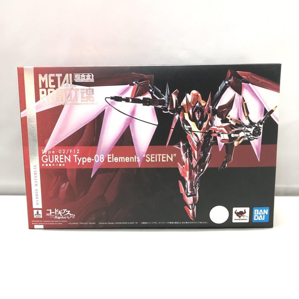 【中古】バンダイ METAL ROBOT魂 SIDE KMF 紅蓮聖天八極式 コードギアス 反逆のルルーシュR2 箱傷み有り[15]