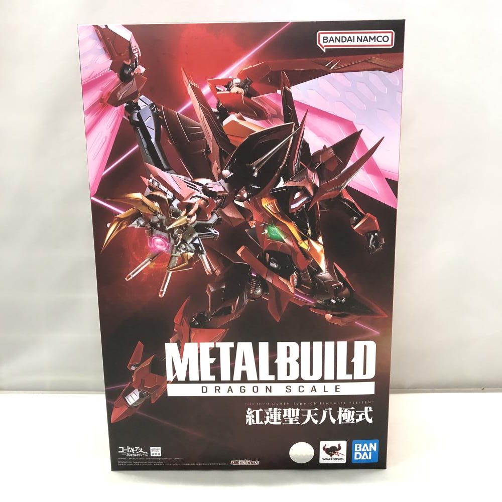【中古】バンダイ METAL BUILD DRAGON SCALE 紅蓮聖天八極式 コードギアス 反逆のルルーシュR2[15]