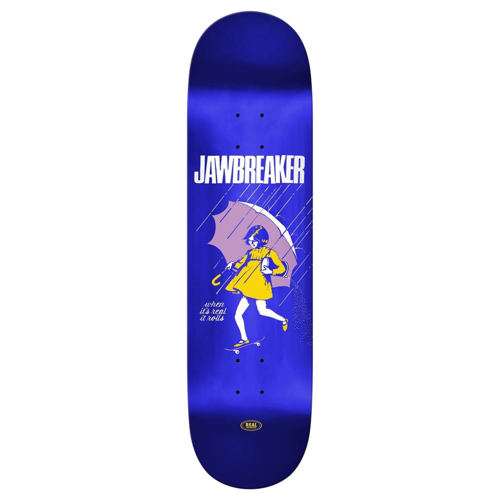 REAL / TEAM - JAWBREAKER - BLUE FOIL - 8.25