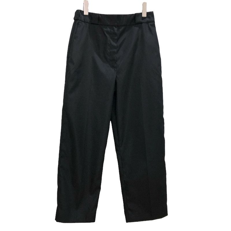 プラダ PRADA ロゴワッペンナイロンパンツ DNA884 ブラック ナイロン レディース パンツ