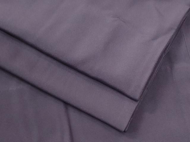 平和屋着物●長襦袢　無双仕立て　色無地　紫苑色　正絹　逸品　CABI2080yc