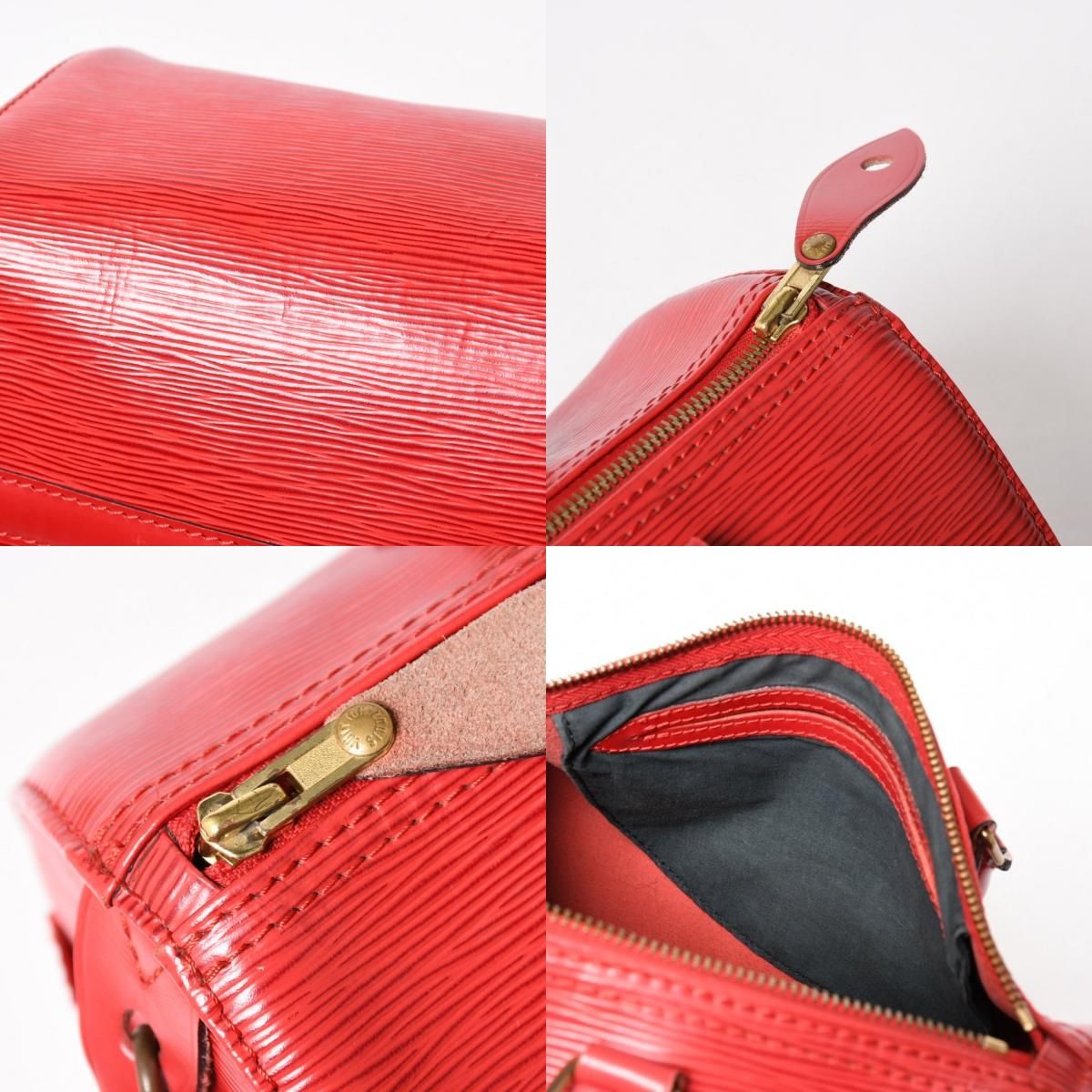ルイヴィトン エピ スピーディ25 レッド ハンドバッグ LOUIS VUITTON ルイヴィトン エピ スピーディ25 ハンドバッグ M43017