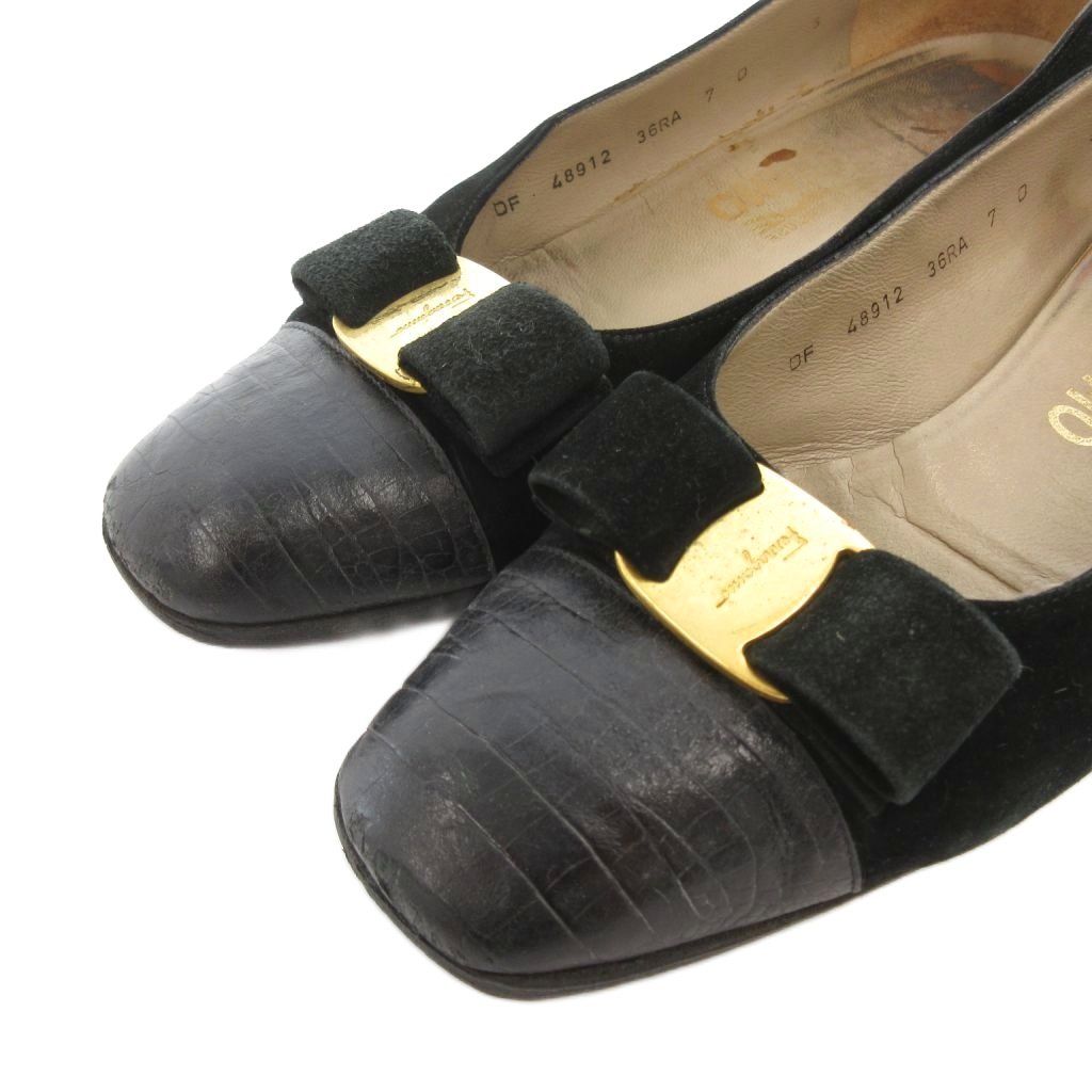 サルヴァトーレフェラガモ Salvatore Ferragamo ヴァラ パンプス