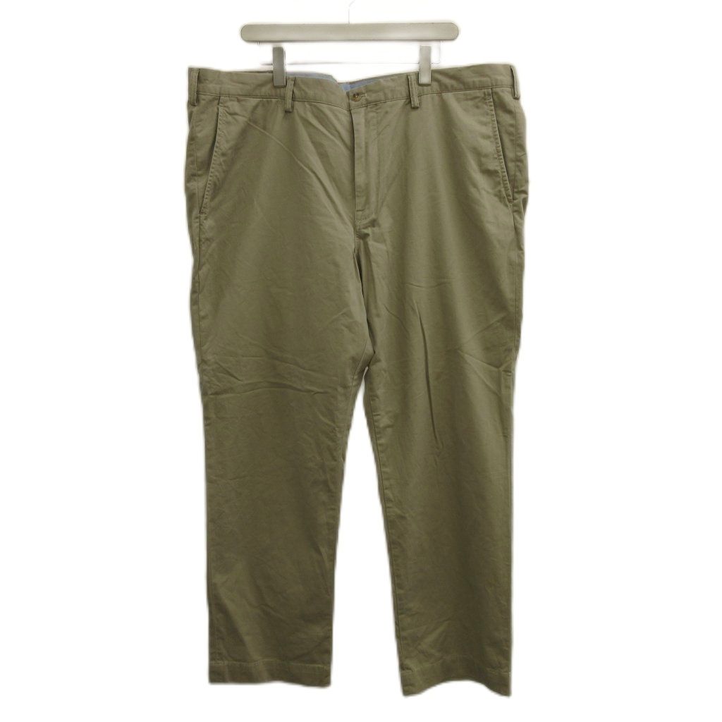 ポロ ラルフローレン POLO RALPH LAUREN チノパンツ チノパン 44/32 ストレッチストレートフィット ベージュ 無地 フルレングス /PP GY70
