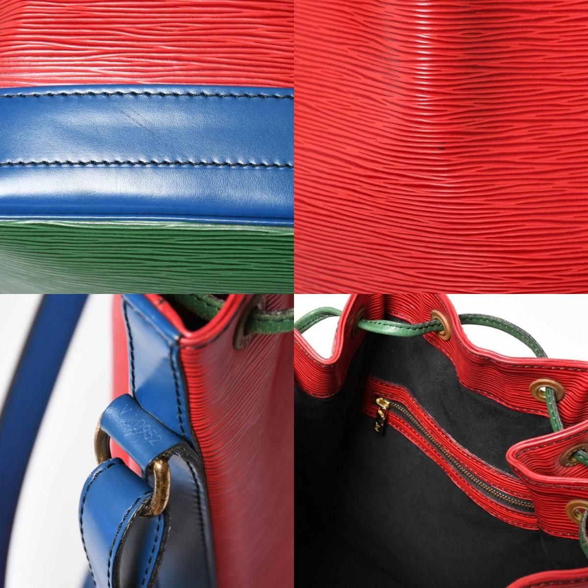 LOUIS VUITTON ルイヴィトン エピ ノエ トリコロール 巾着ショルダー