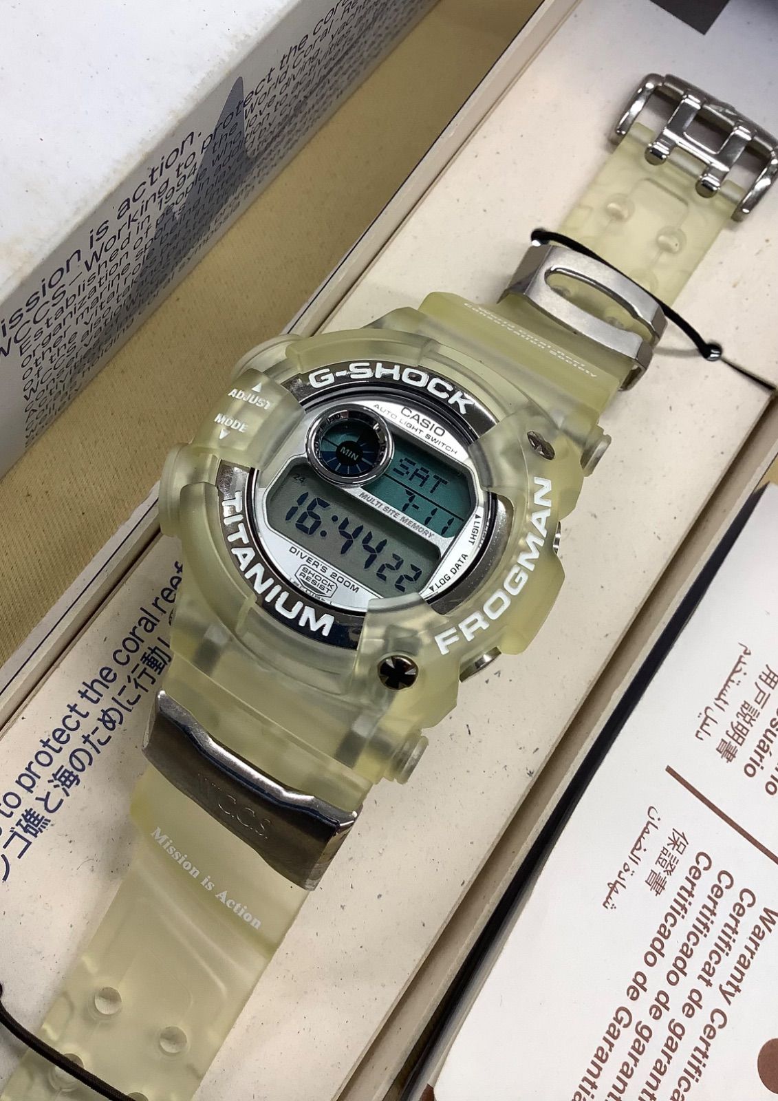 DW-9900WC-7T FROGMAN フロッグマン W.C.C.S - メルカリ