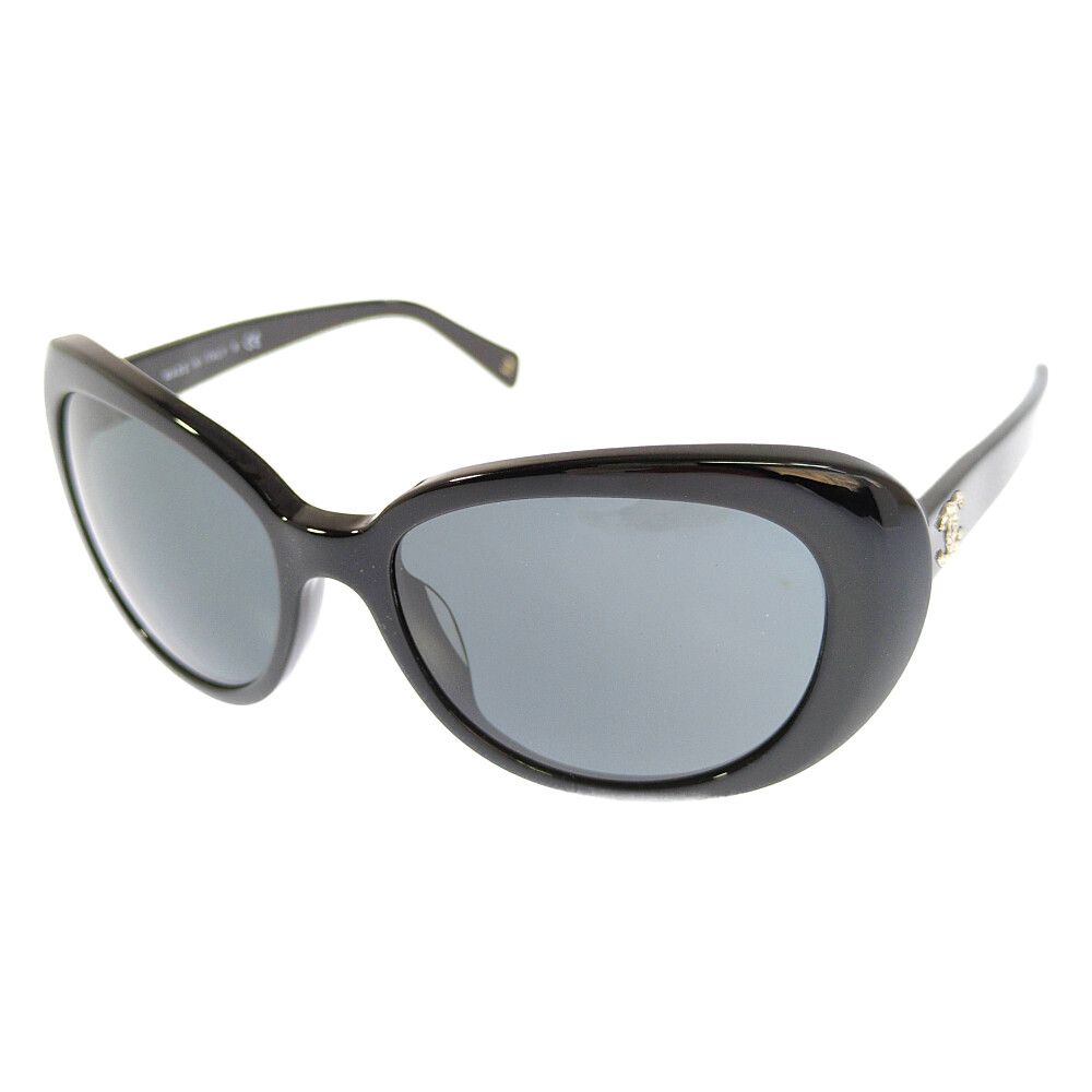 CHANEL シャネル ココマーク フラワー ウェリントンサングラス メガネ 5151-B-A ブラック【♀】【A】【レディース】★■620054【中古】