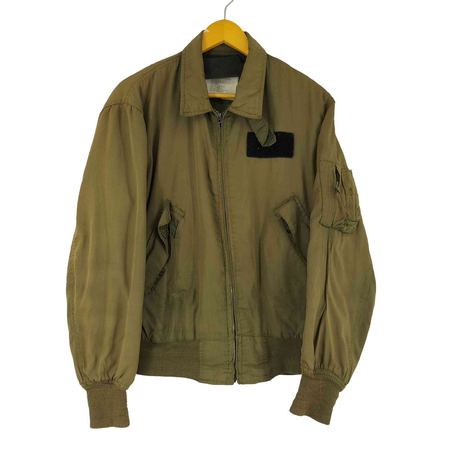 ユーエスエアーフォース U.S. AIR FORCE 80S 83年会計 light weight flyer's jacket ライトウェイトフライヤーズジャケット メンズ L-L