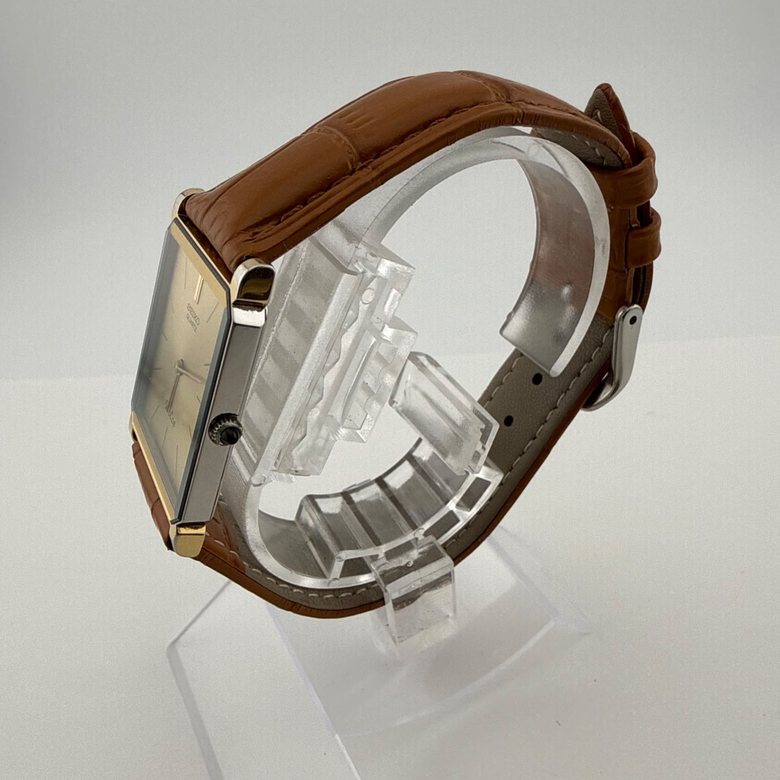 SEIKO 7730-5020 セイコー DOLCE ドルチェ スクエア メンズ 腕時計