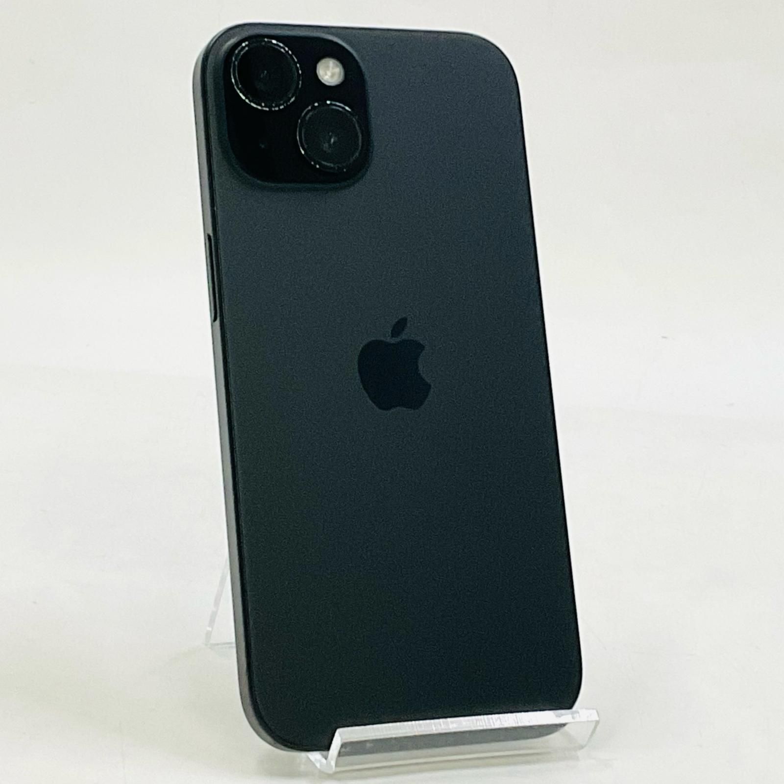 【最速発送】 iPhone 15 256GB ブラック docomo SIMフリー 白ロム【難有】 87%