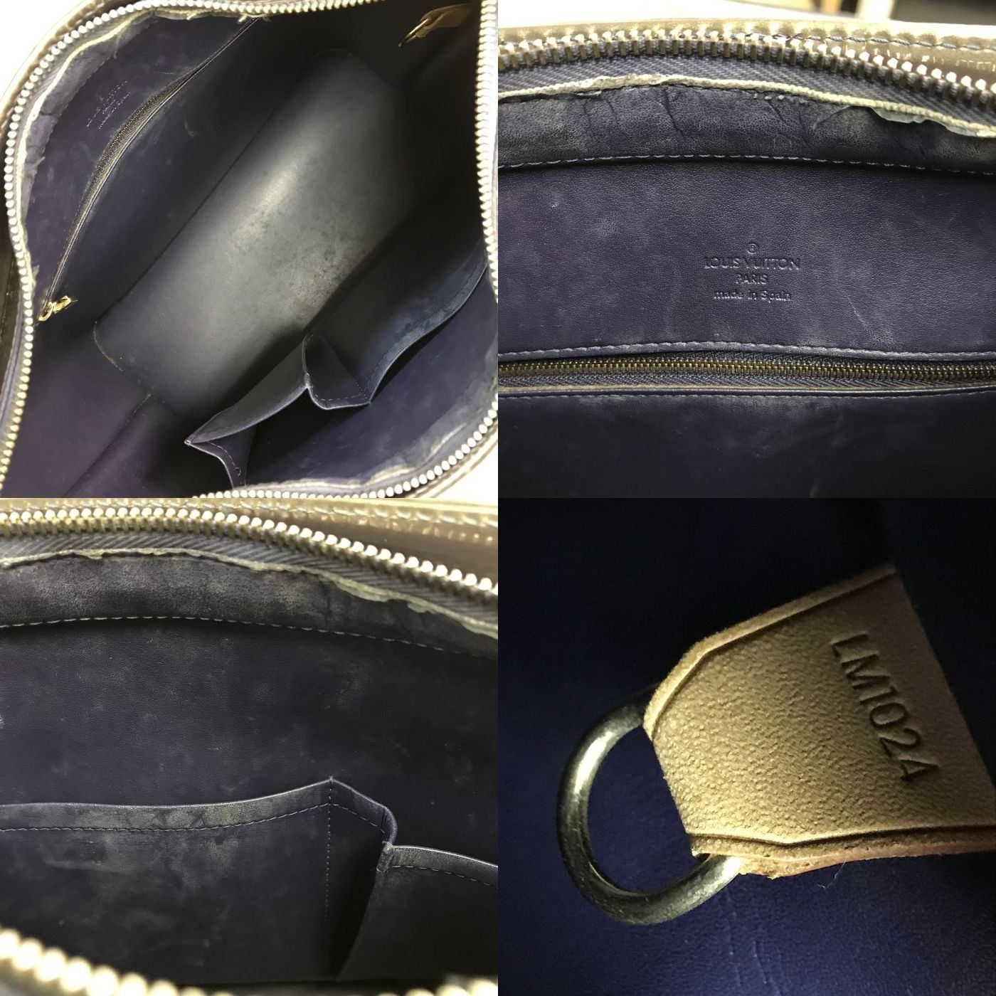 LOUIS VUITTON ヒューストン ヴェルニ トートバッグ LM0061 LOUIS VUITTON ルイヴィトン ヴェルニ ヒューストン トートバッグ