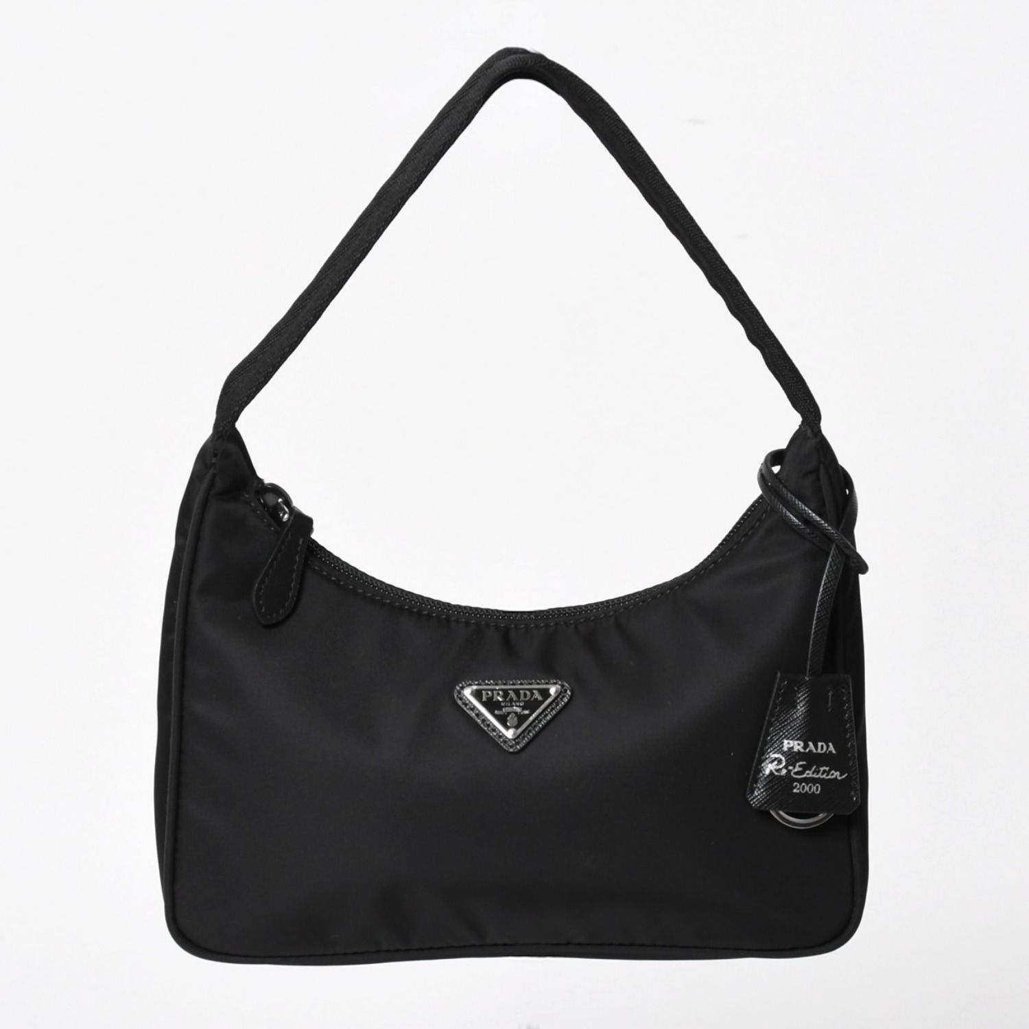 極美品 PRADA プラダ ホーボー ワンショルダーバッグ MV515