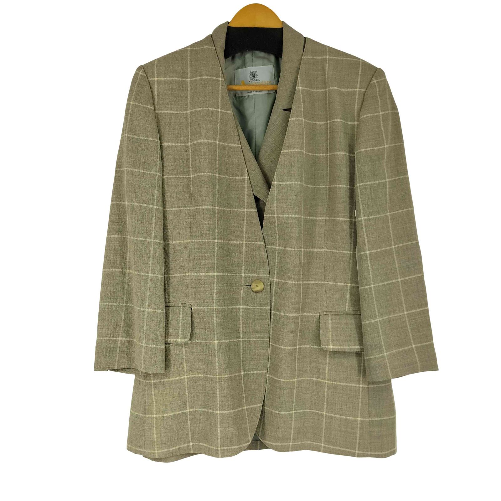 アクアスキュータム AQUASCUTUM ベストセット チェックテーラード 