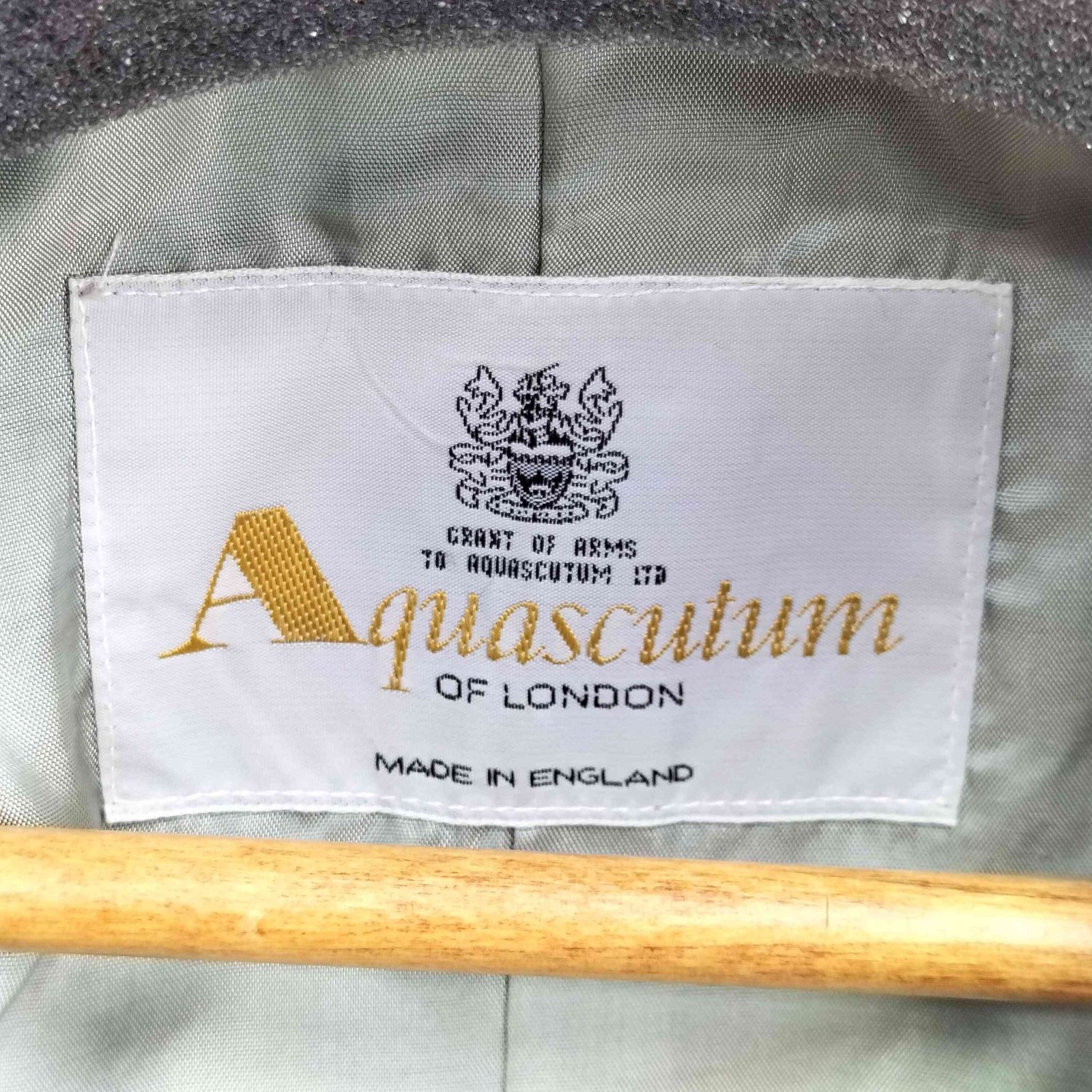 アクアスキュータム AQUASCUTUM ベストセット チェックテーラード 