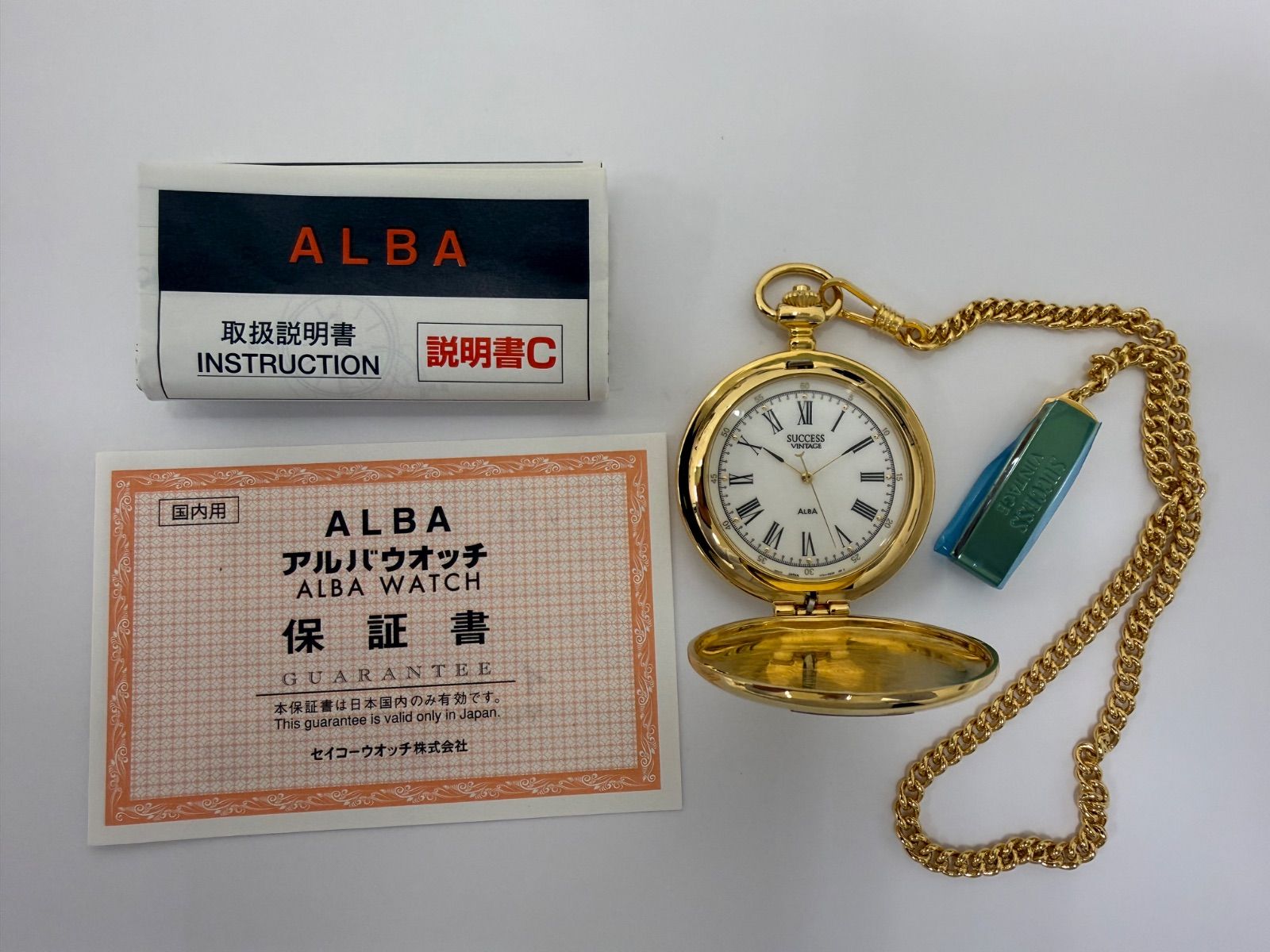 【未使用品】セイコー アルバ（ALBA） I【動作未確認・ジャンク扱い】SEIKO セイコー アルバ V721-0A30 QZ