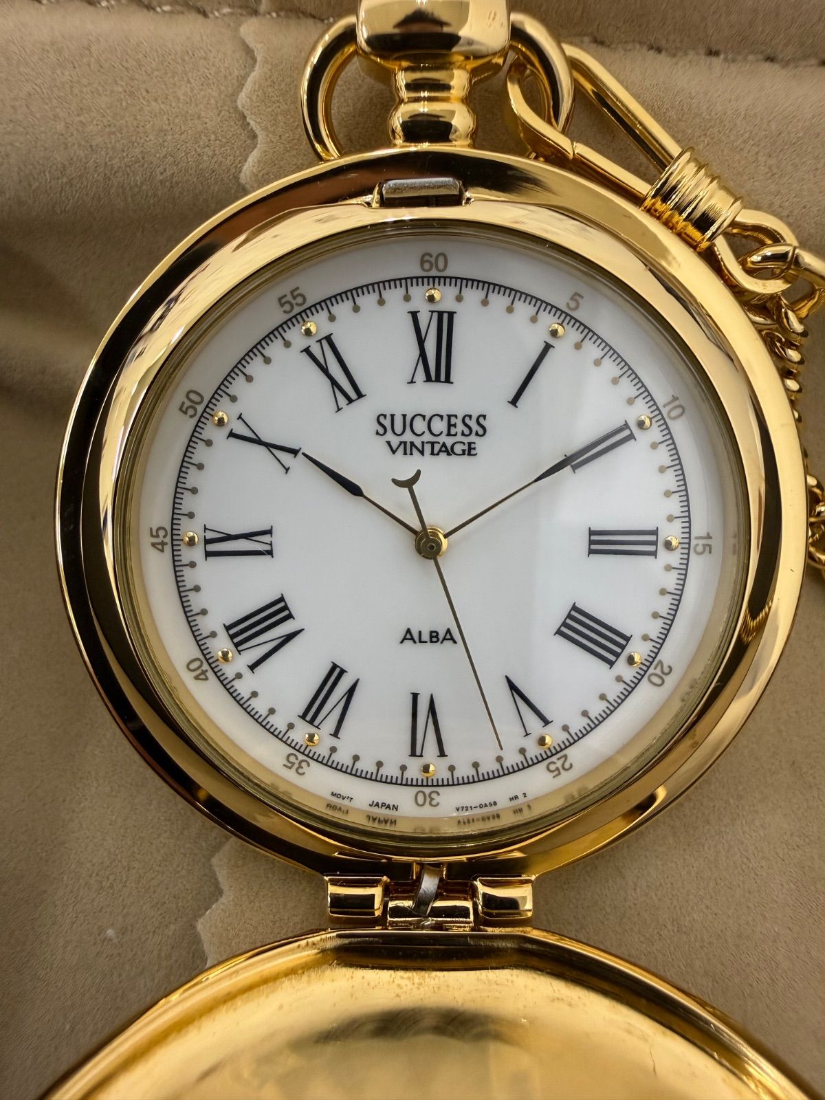 I【動作未確認・ジャンク扱い】SEIKO セイコー アルバ V721-0A30 QZ