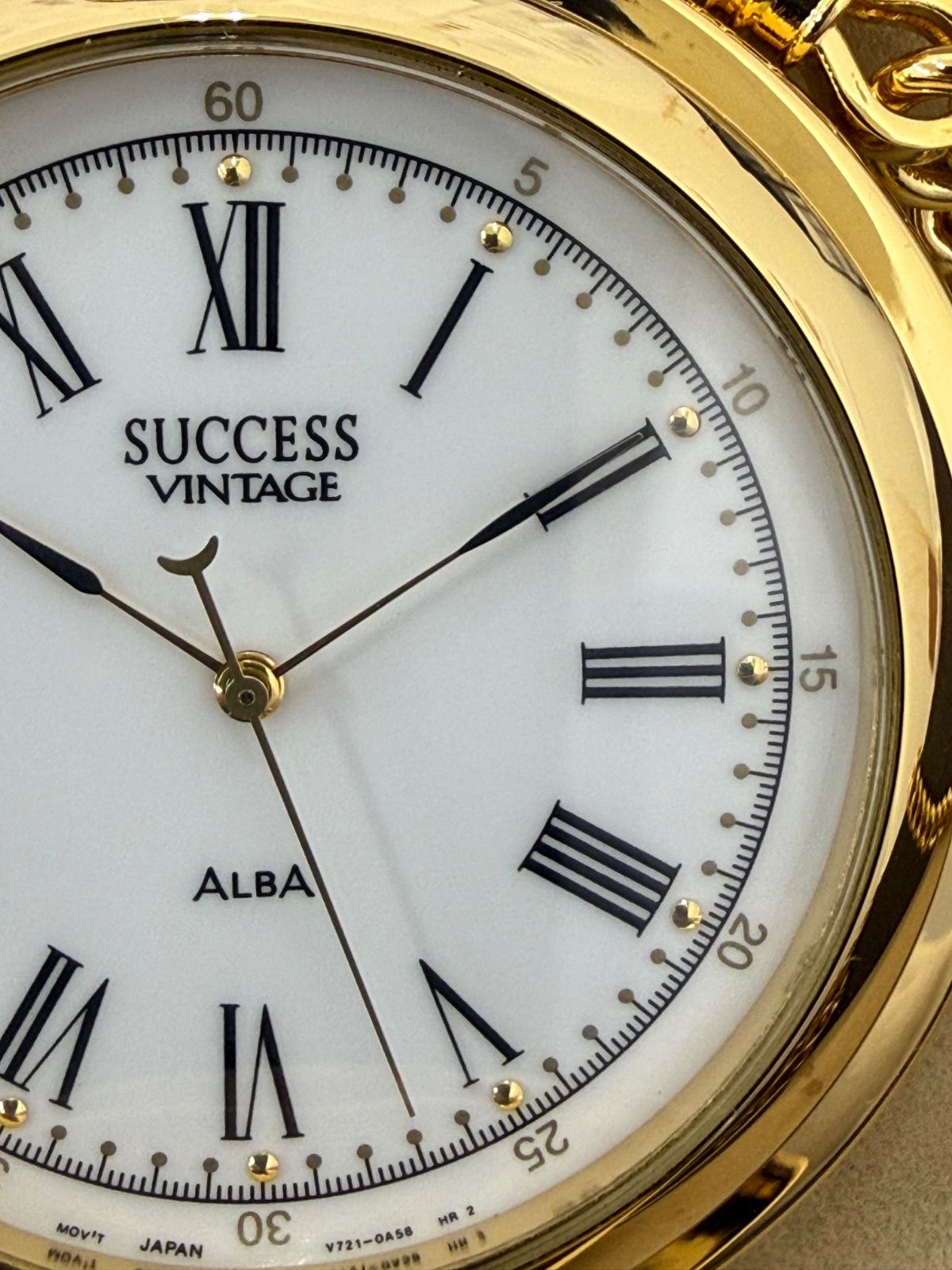 【未使用品】セイコー アルバ（ALBA） I【動作未確認・ジャンク扱い】SEIKO セイコー アルバ V721-0A30 QZ