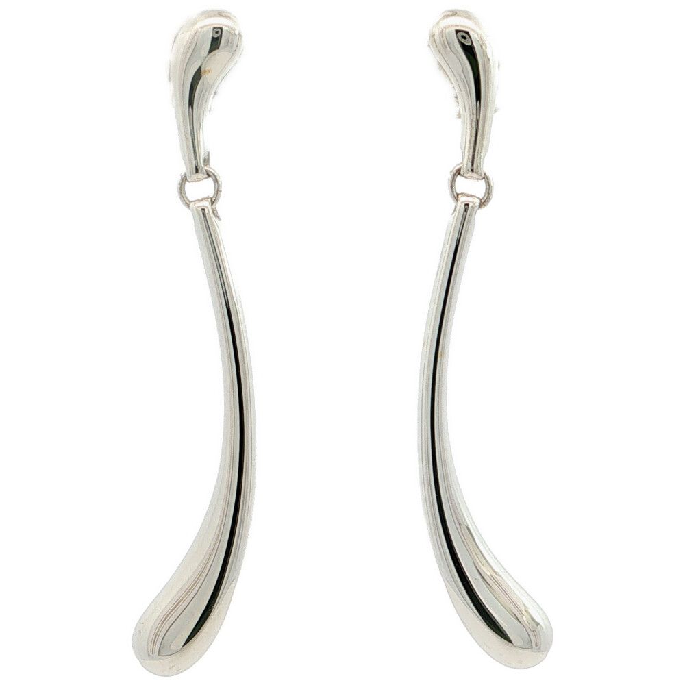 TIFFANY ＆ Co. ティファニー ティアドロップピアス Sv925-5.2g シルバー【S】【メンズ・レディース】★■618639【中古】