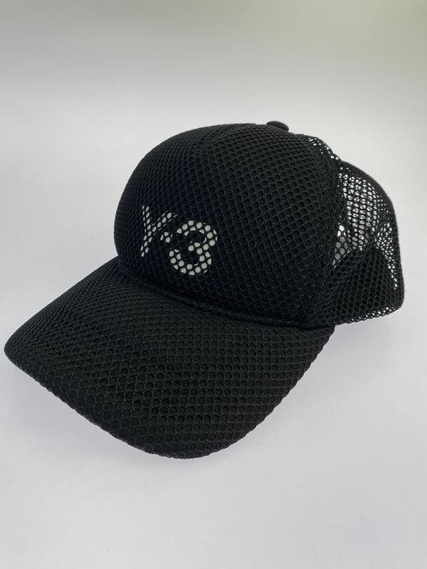 【中古品】 Y-3 ワイスリー JP1140 MESH CAP メッシュキャップ 帽子 【185-260711-AS-64-min】