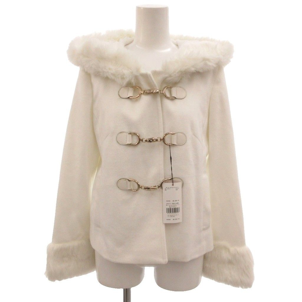 セシルマクビー CECIL McBEE コート フード付き フェイクファー