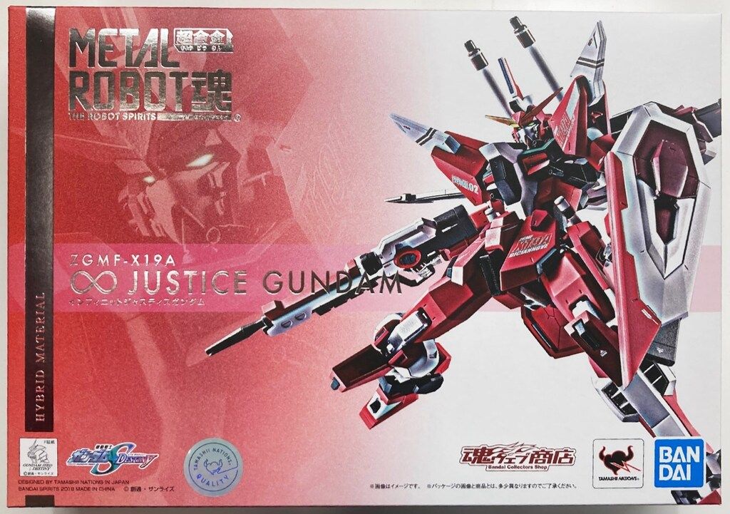 BANDAISPIRITS METAL ROBOT魂 機動戦士ガンダムSEED DESTINY インフィニットジャスティスガンダム