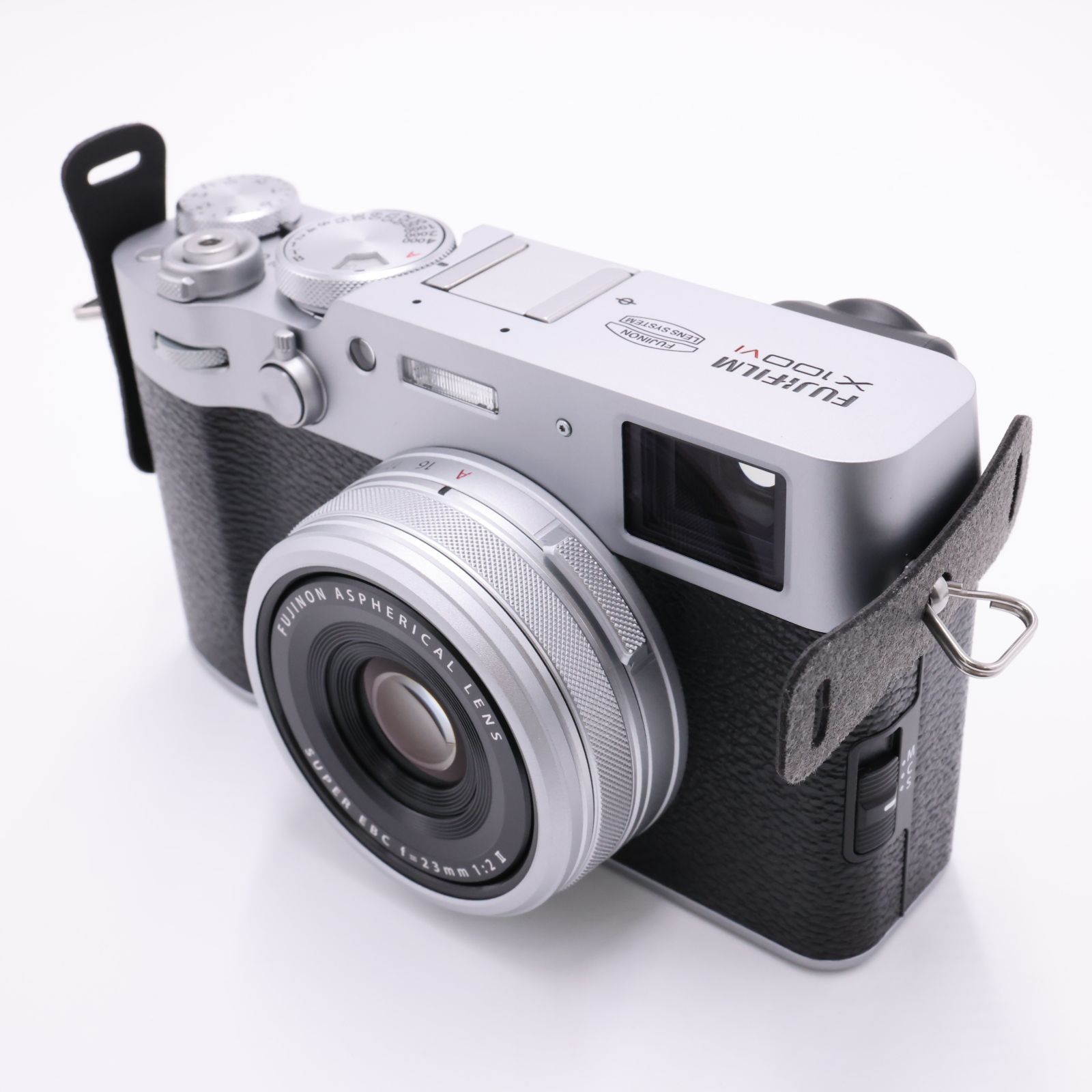 中古-美品| FUJIFILM X100VI シルバー Ver.1.32 日本語・英語対応