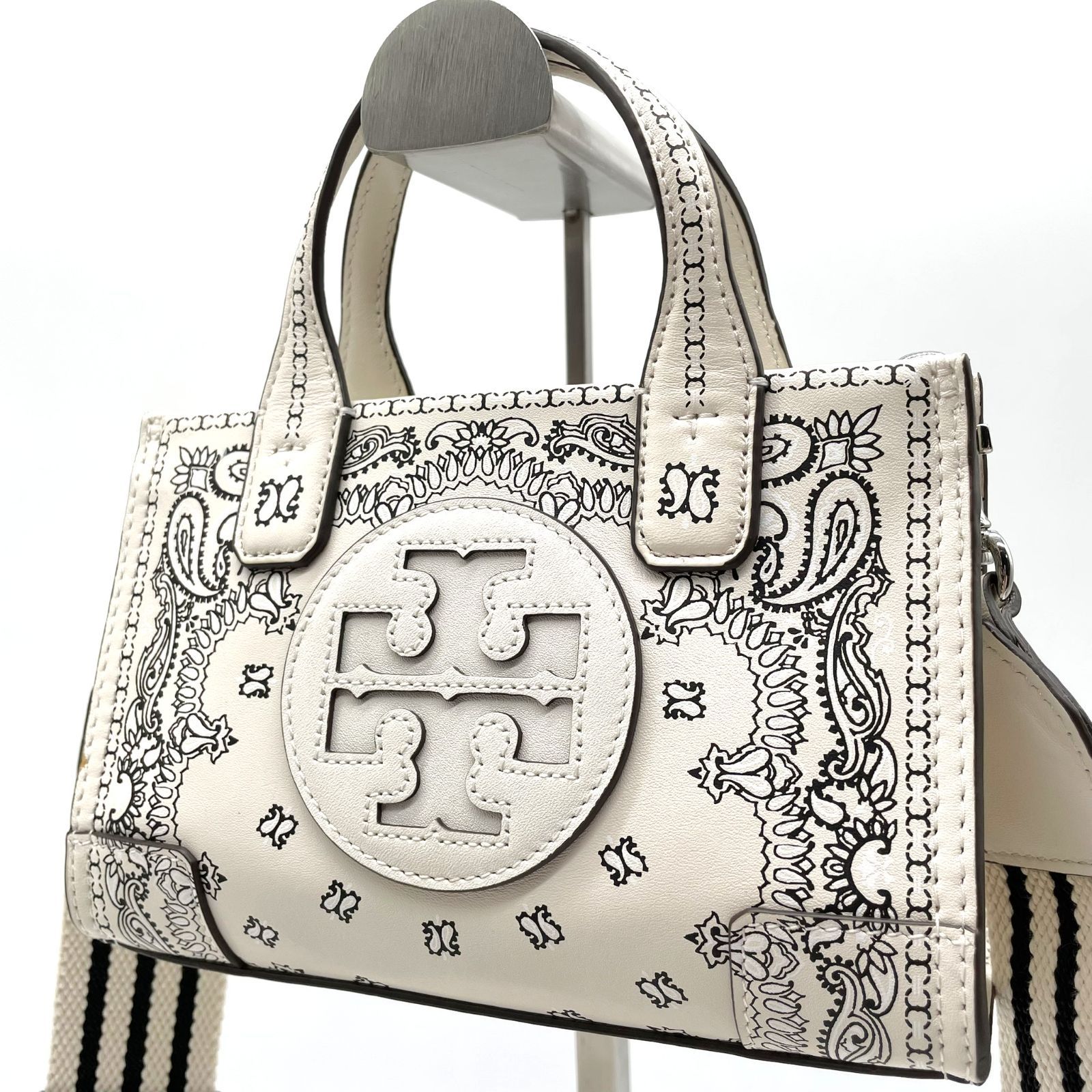 トリーバーチ Tory Burch ELLA エラ 2WAY ショルダーバッグ ペイズリー 