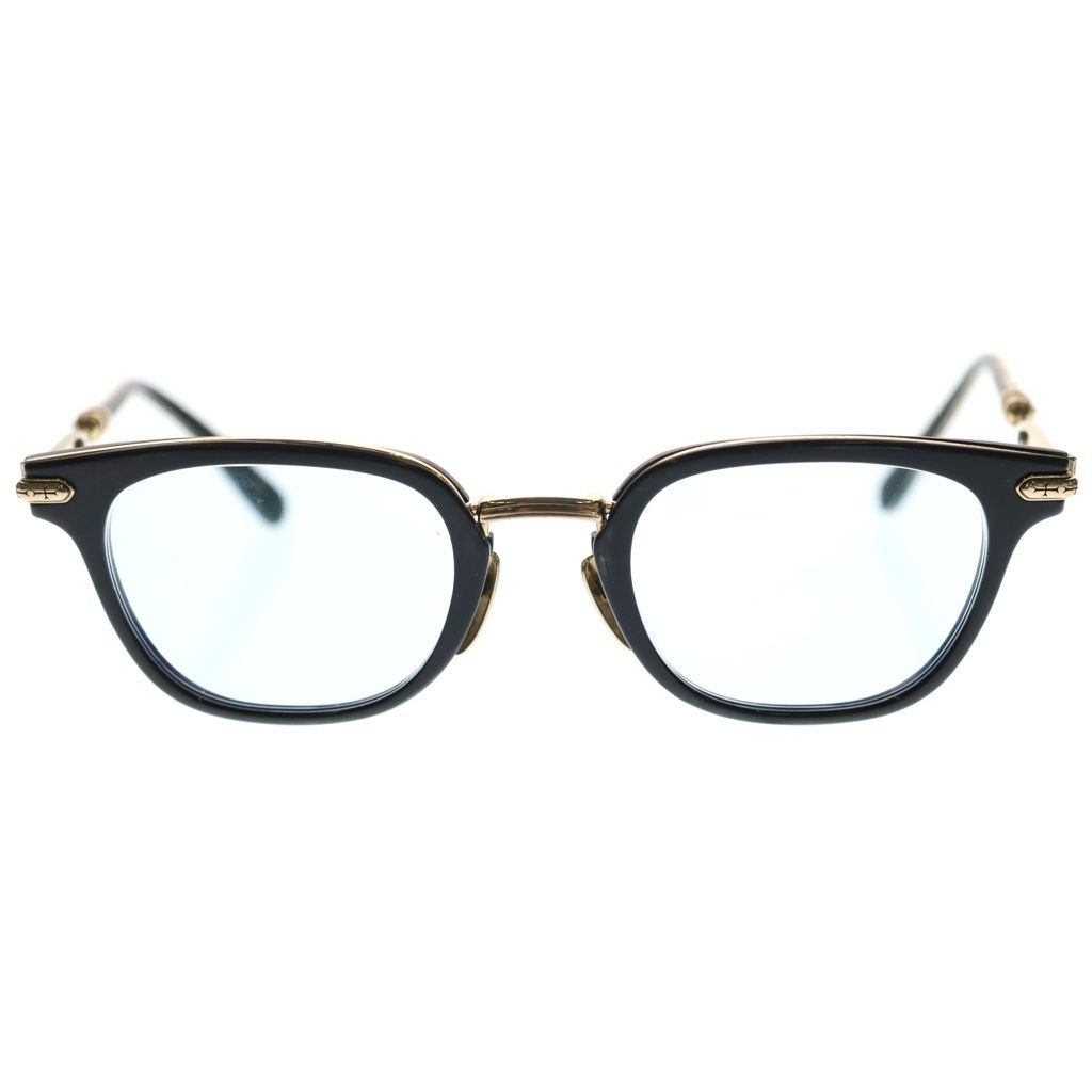 CHROME HEARTS (クロムハーツ) TYCOXAGAIN コンビネーションフレーム サングラス メガネ ブラック/ゴールド