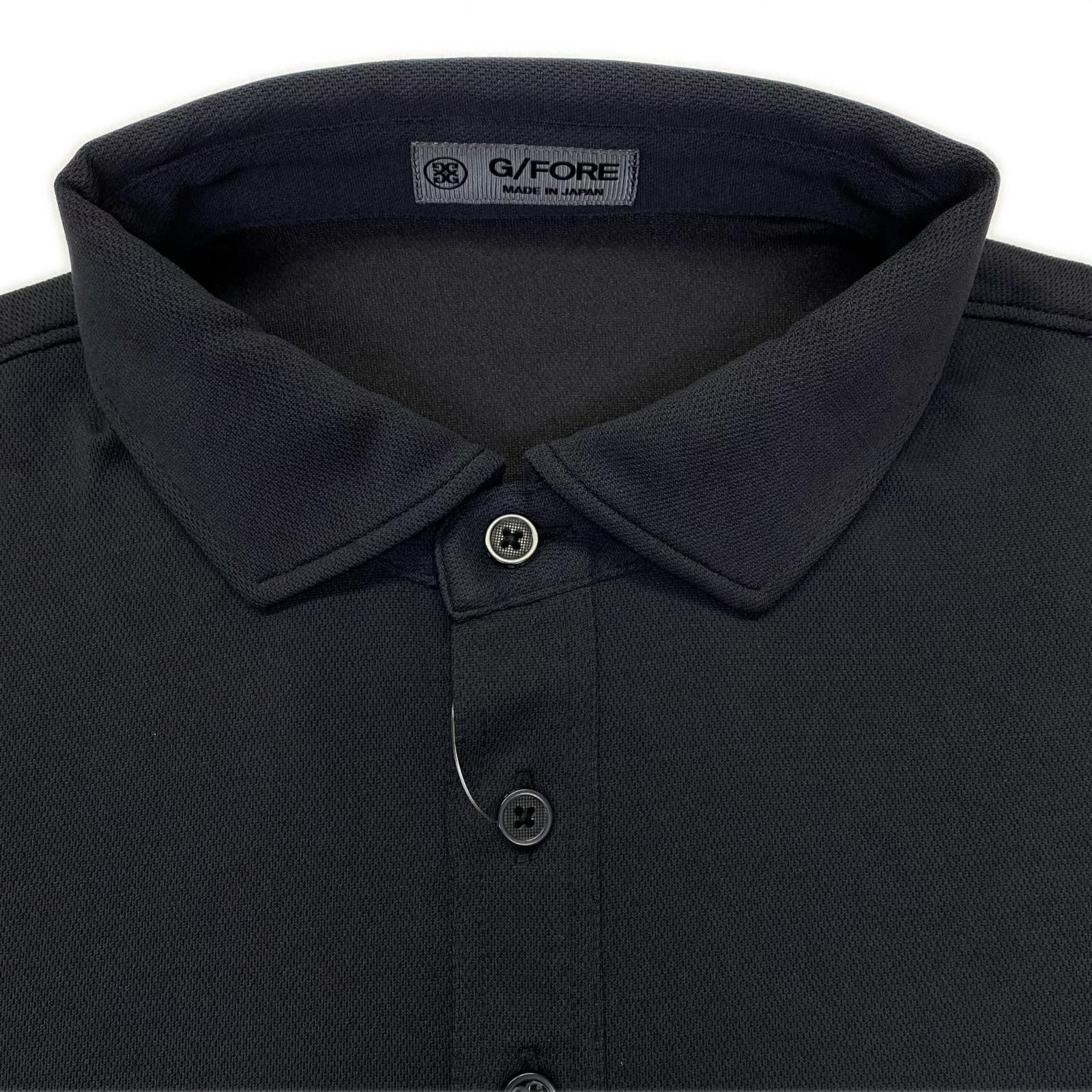 【美品】 G FORE 半袖ポロシャツ（2サイズ） ゴルフ メンズ ジーフォア G/FORE 半袖ポロシャツ 2(L) ブラック
