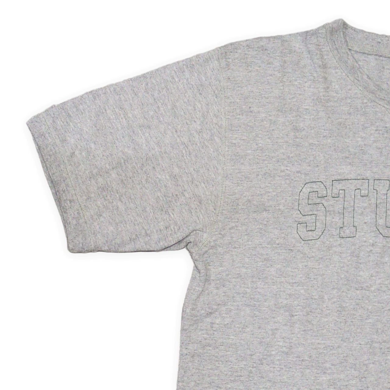 STUSSY ステューシー 90's OLD STUSSY 紺タグ ロゴ刺繍 S/S Tee 半袖T