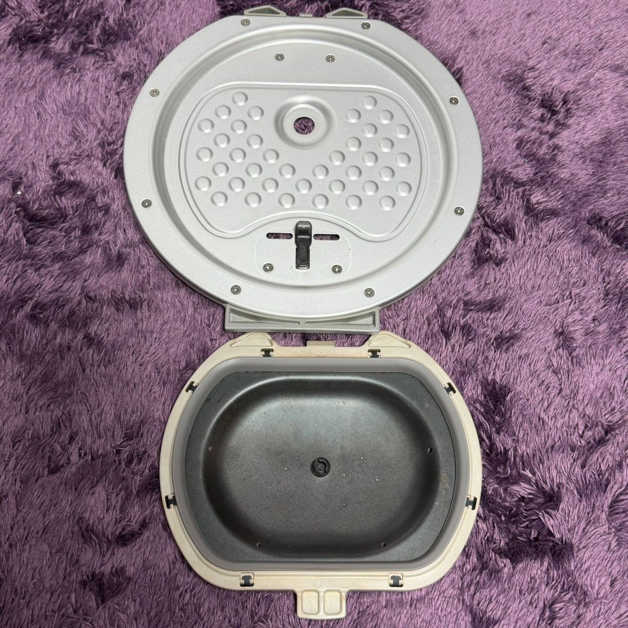 ☆動作品 送料無料 MITSUBISHI 三菱電機 NJ-AW108 B ブラック 黒銀蒔