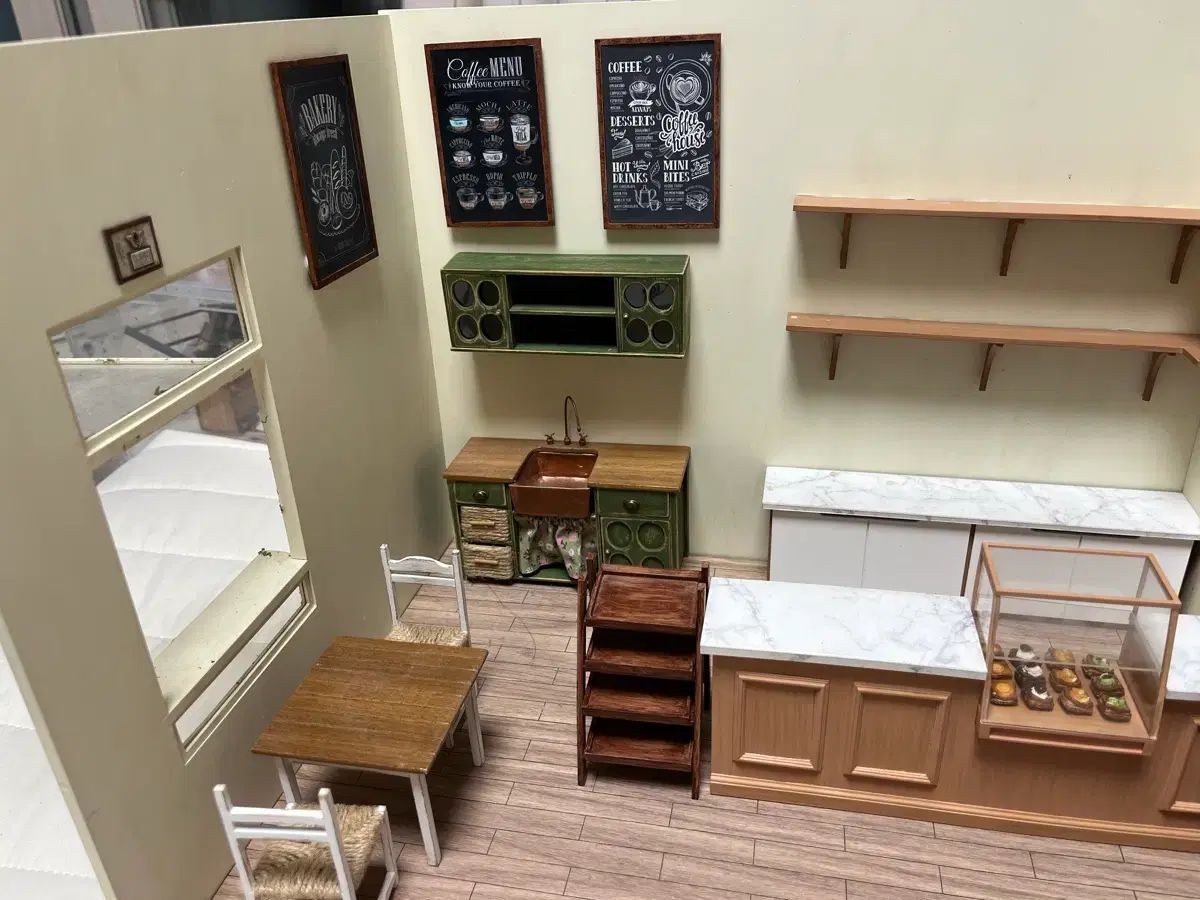 1/12スケール 젠ム ールボックス ミニチュア家具 フルセット